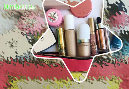 Beautiful makeup pouch