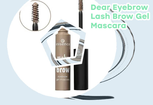Brow gel as mascara