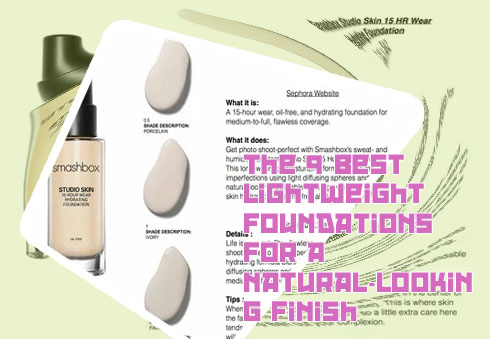 Foundation for light skin