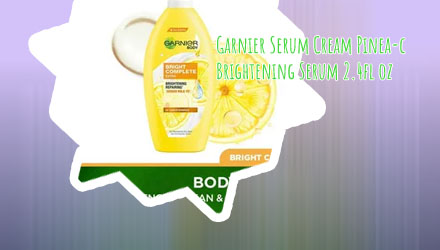 Garnier brightening serum