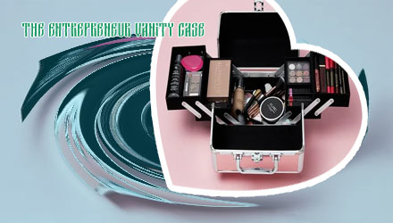 Large makeup storage case