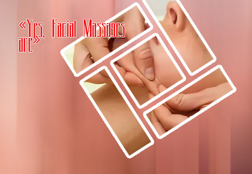 Myofascial facial massage