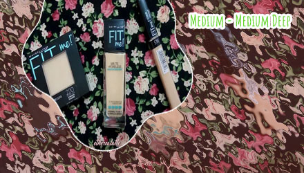 Rate of fit me foundation