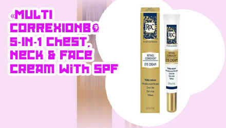Roc retinol correxion eye cream before and after