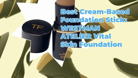 Stick foundation for dry skin