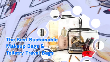 Toiletry and makeup bag set