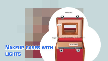 Vanity case with mirror